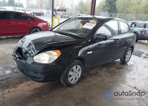 2010 Hyundai Accent Gs from USA, damaged, VIN KMHCM3AC1AU176105